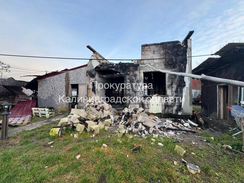 Мужчина во Взморье сжёг дом женщины тупо из ревности