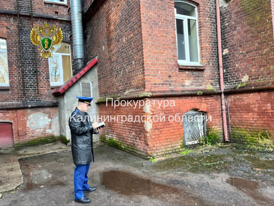 О результатах проверки по сообщениям средств массовой информации о ненадлежащем состоянии помещений больницы в городе Советске