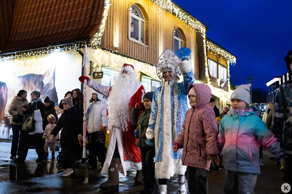 В Зеленоградске отметили день рождения Деда Мороза В Зеленоградске отметили день рождения Деда Мороза