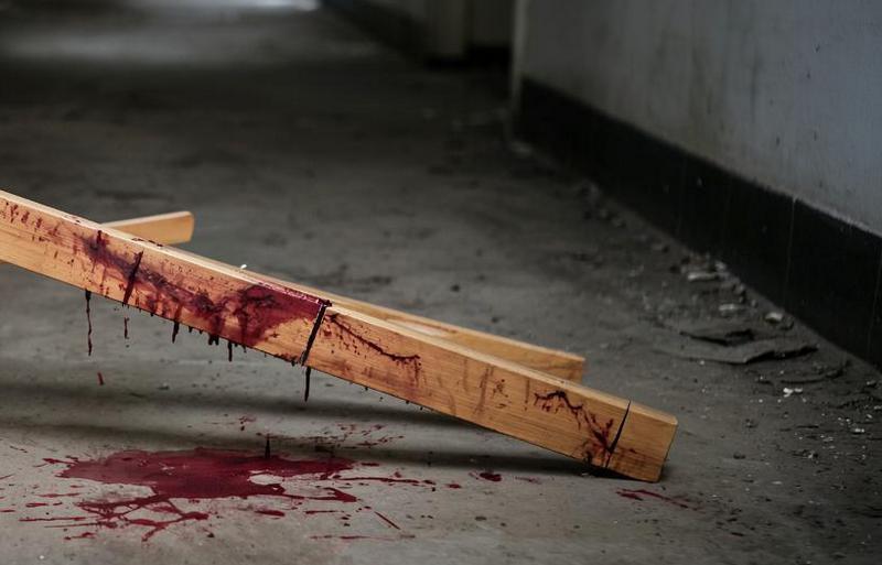 В Неманском районе мальчика на глазах матери избили деревянной ножкой