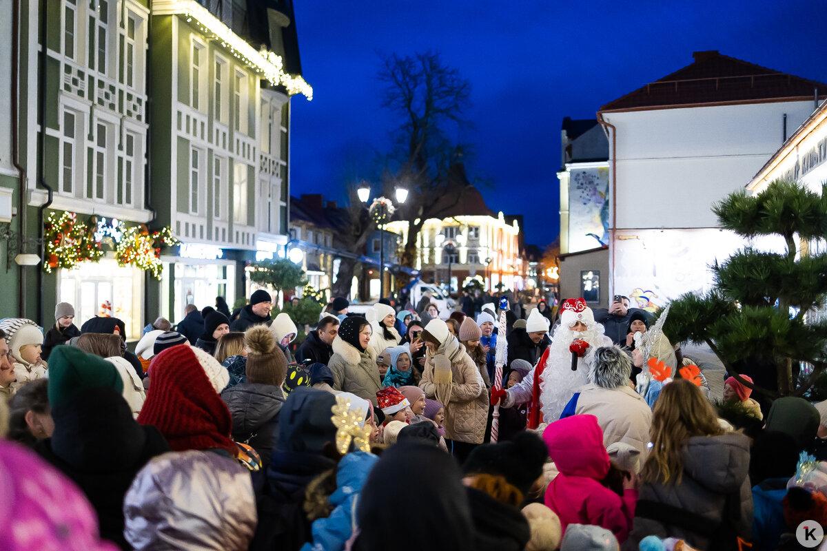 В Зеленоградске отметили день рождения Деда Мороза В Зеленоградске отметили день рождения Деда Мороза