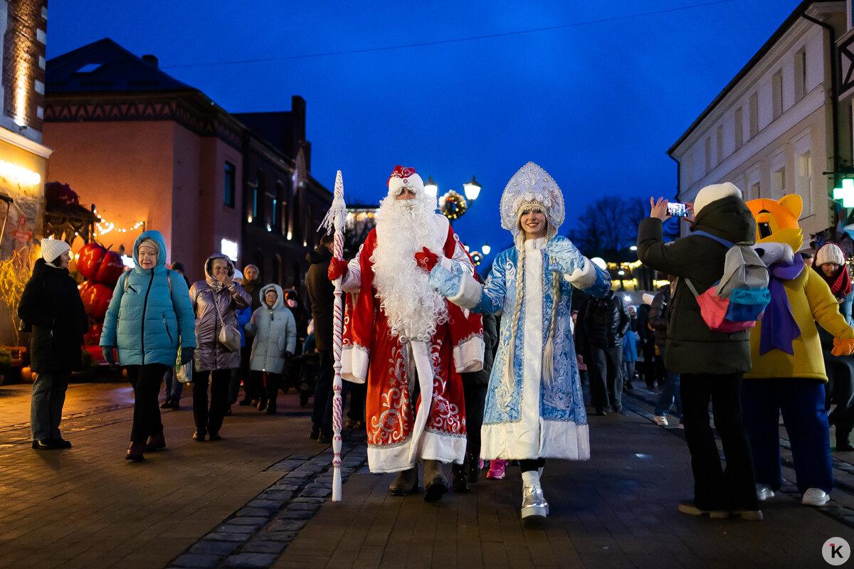 В Зеленоградске отметили день рождения Деда Мороза В Зеленоградске отметили день рождения Деда Мороза