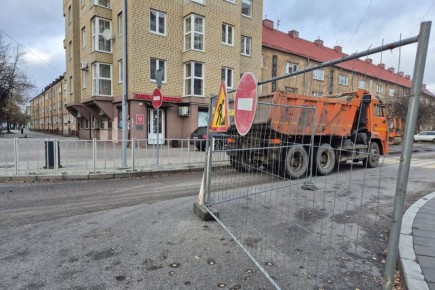 «Потерпеть до весны»: как ремонтируют улицу Летнюю в Калининграде