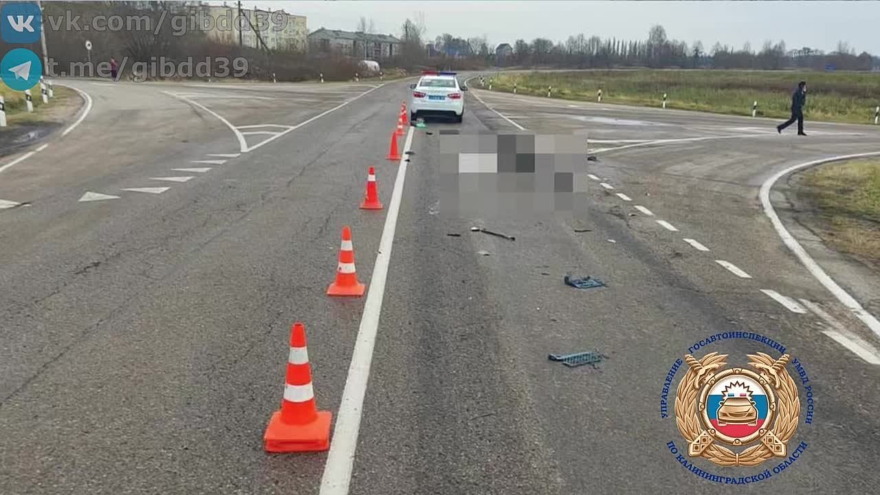 По предварительным данным, 20 ноября 2025 года примерно в 13:50 на 0 км 900 метров автодороги «Объезд города Краснознаменск» Краснознаменского района неустановленный водитель, управляя неустановленным транспортным средством...