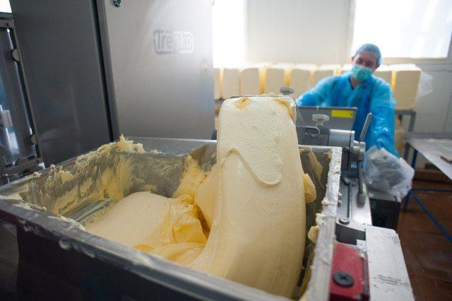 Минсельхоз: В Калининградской области на 76% выросло производство сливочного масла