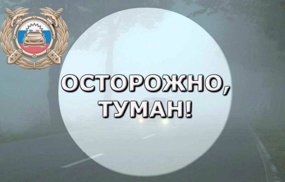 На территории Калининградской области наблюдается туман и ограниченная видимость