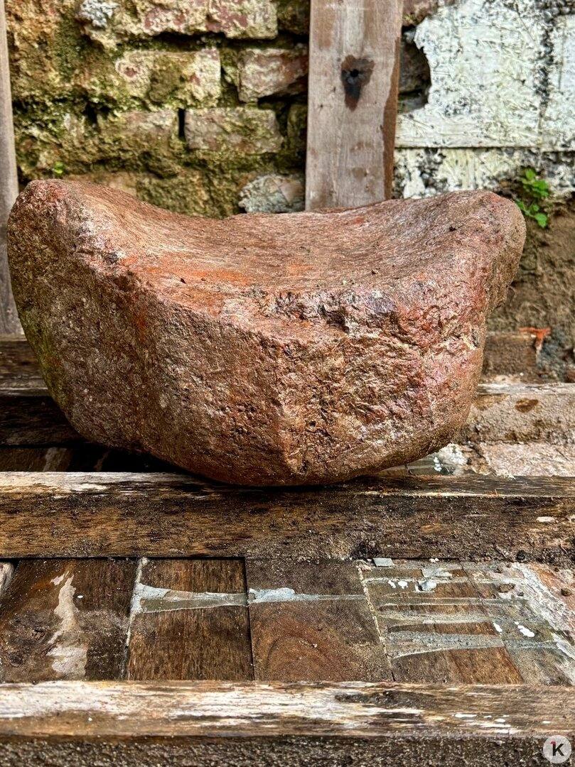 На древней зернотёрке из Рудау попробуют смолоть муку На древней зернотёрке из Рудау попробуют смолоть муку