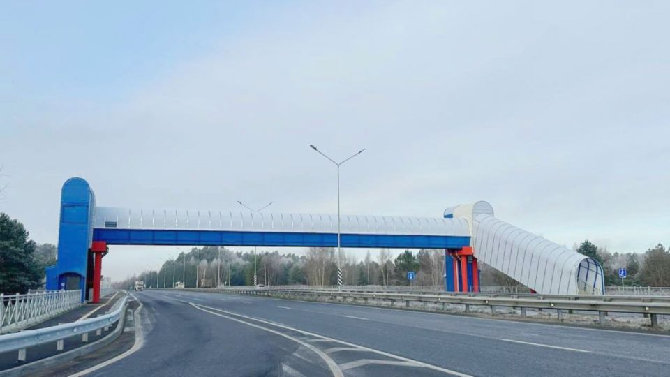 В поселке Солдатово открыт новый надземный пешеходный переход