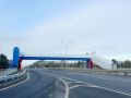 На федеральной трассе открыли надземный переход под Гвардейском
