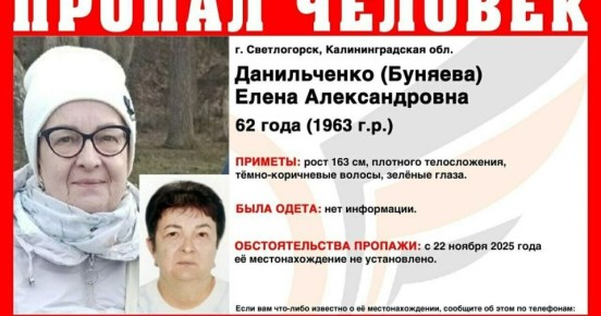 Дверь была открыта, дома нашли окровавленную одежду: подробности загадочного исчезновения жительницы Светлогорска