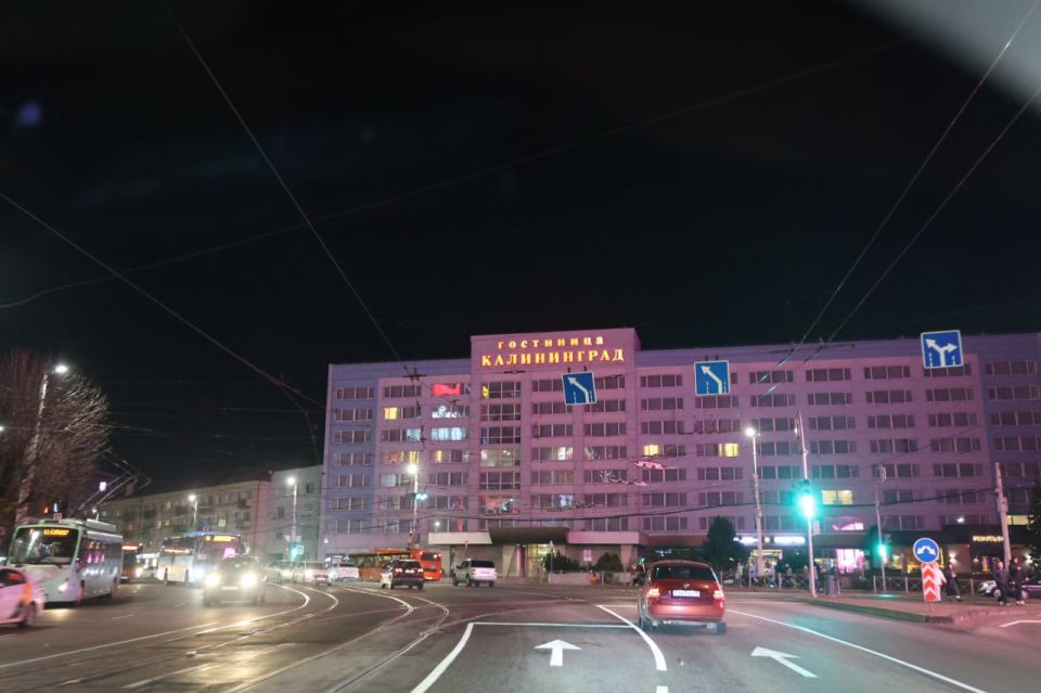 Уважаемые автомобилисты, сегодня в Калининграде ожидается снегопад