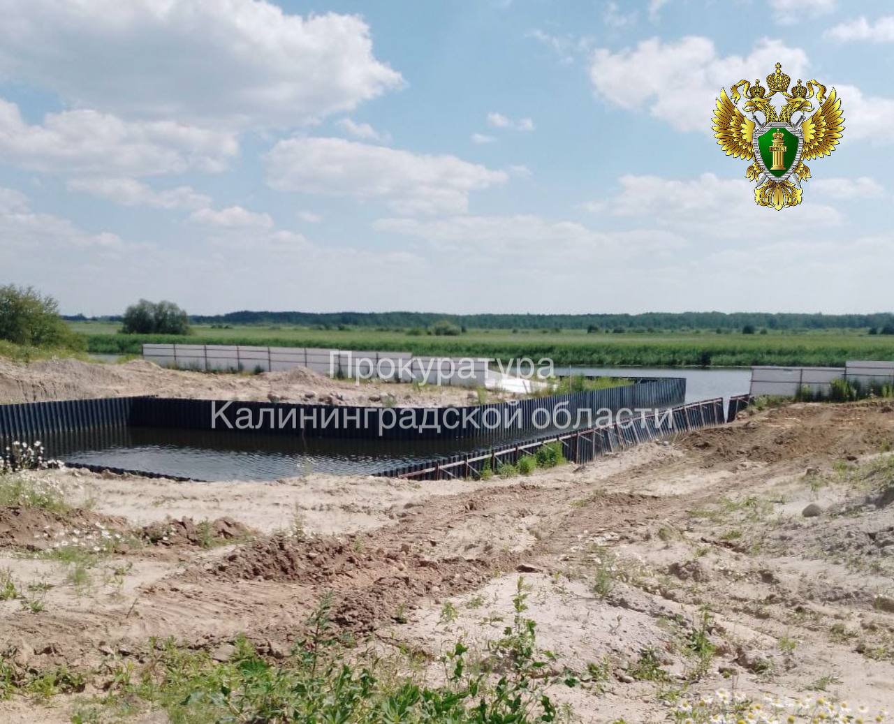 По иску природоохранной прокуратуры будет восстановлена береговая полоса реки Преголя