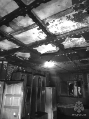 Сотрудники МЧС России потушили пожар в Светлогорске