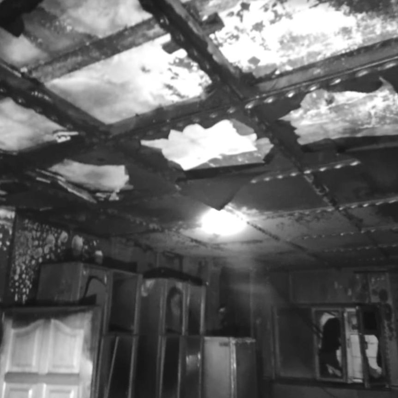 В Светлогорске пламя разгорелось в частном доме