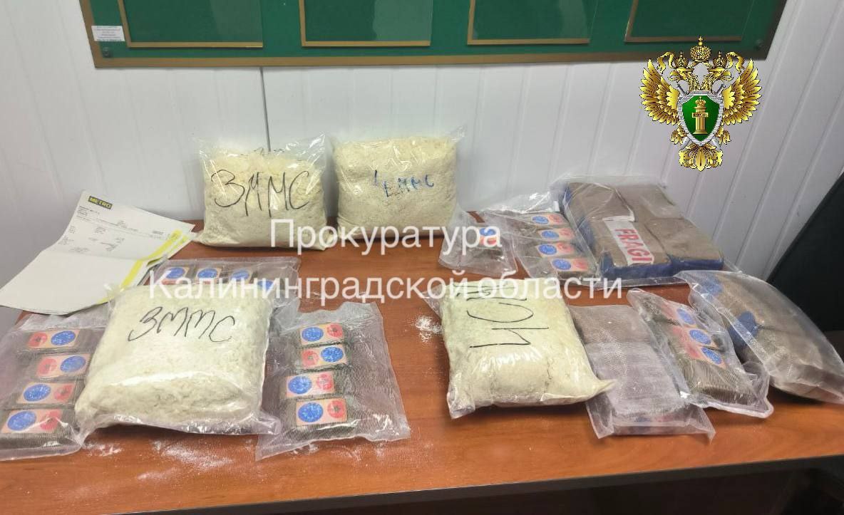 Немец вёз в Калининград из Нидерландов больше 15 кило наркотиков под видом стирального порошка