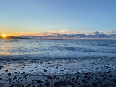 Море и в снежную погоду совершенно бесподобно