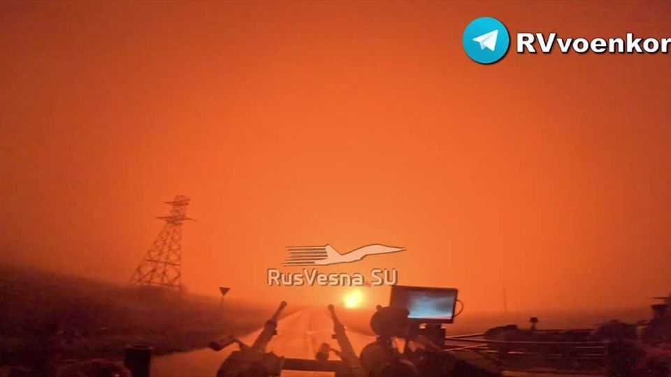 Эпичные кадры отражения атаки врага на Белгородскую область