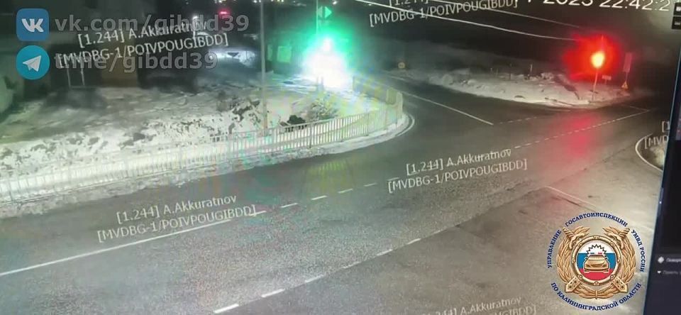 20-летний пьяный на машине каршеринга в Калининграде протаранил такси