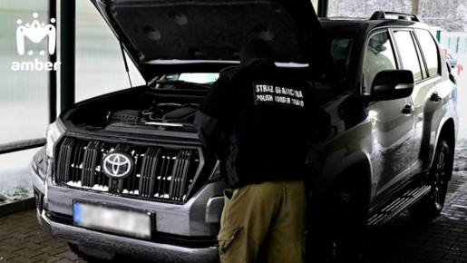 На границе с Польшей задержали русского на японской тачке, которую он угнал в Германии