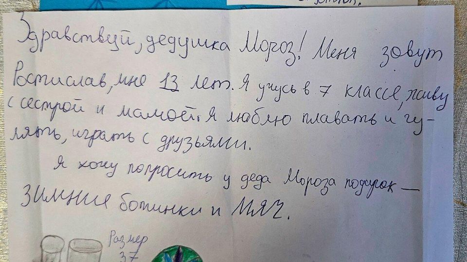 «Мечтаю, чтобы сестра никогда не болела»: калининградские дети, которым живётся непросто, написали письма Деду Морозу «Мечтаю, чтобы сестра никогда не болела»: калининградские дети, которым живётся непросто, написали письма Деду Морозу