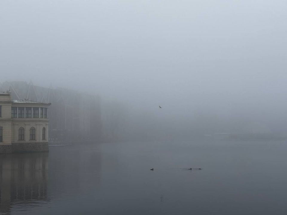 Загадочный город К., едва уловимый в туманной пелене