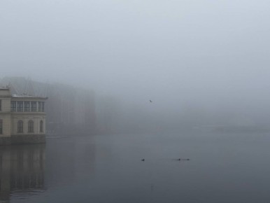 Загадочный город К., едва уловимый в туманной пелене