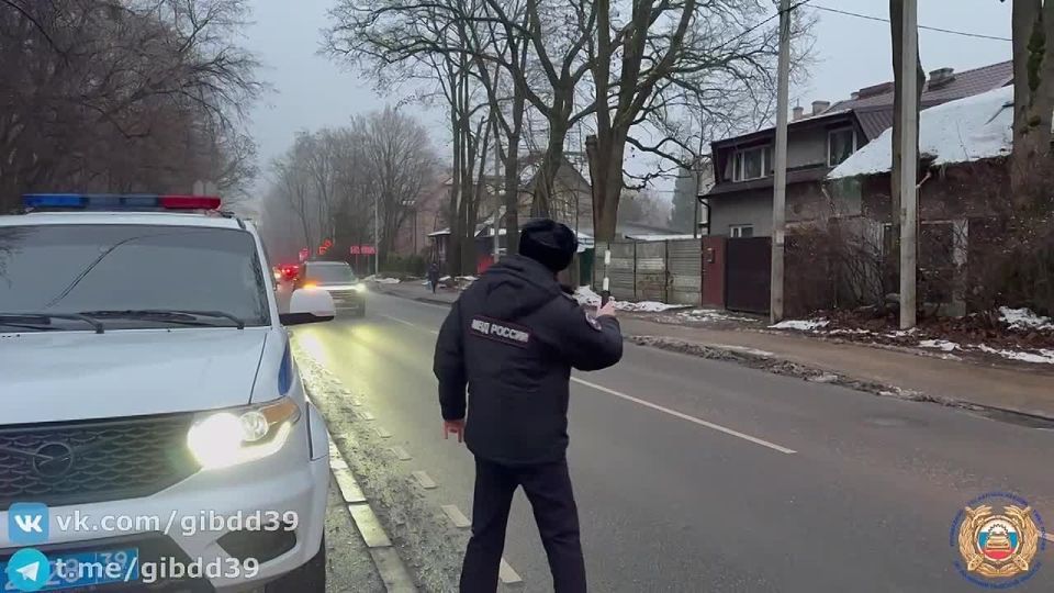 В Калининграде в рамках специального профилактического мероприятия «Перекресток» проведена акция «Ремень безопасности»