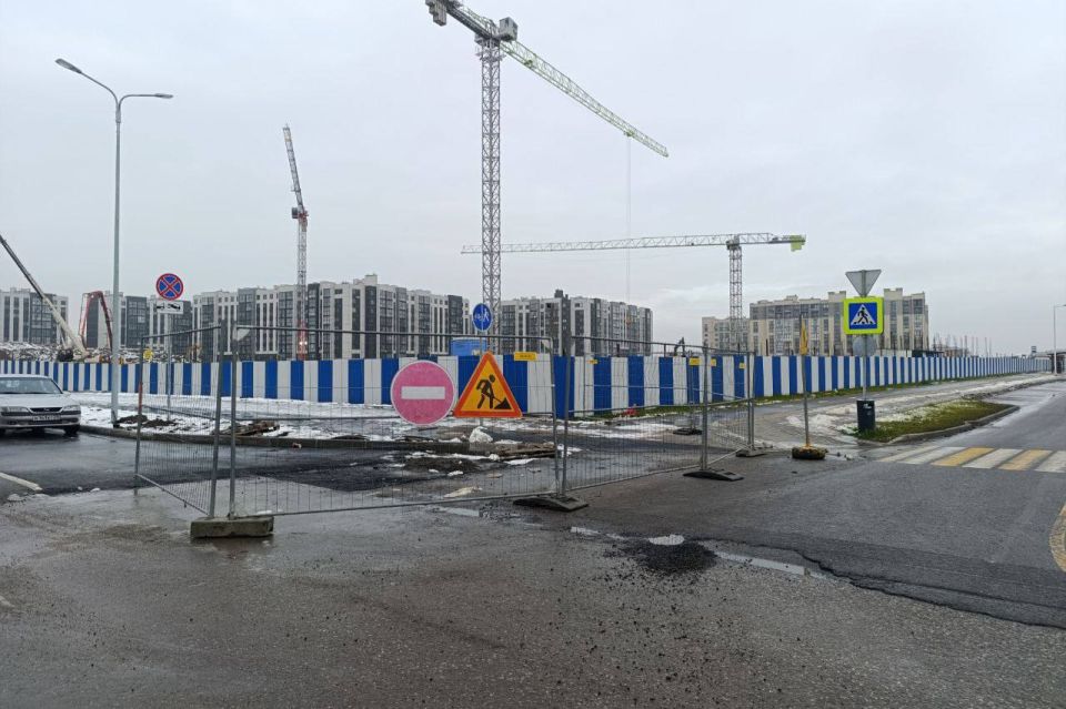 В Калининграде завершают строительство второго этапа улицы Лучинского
