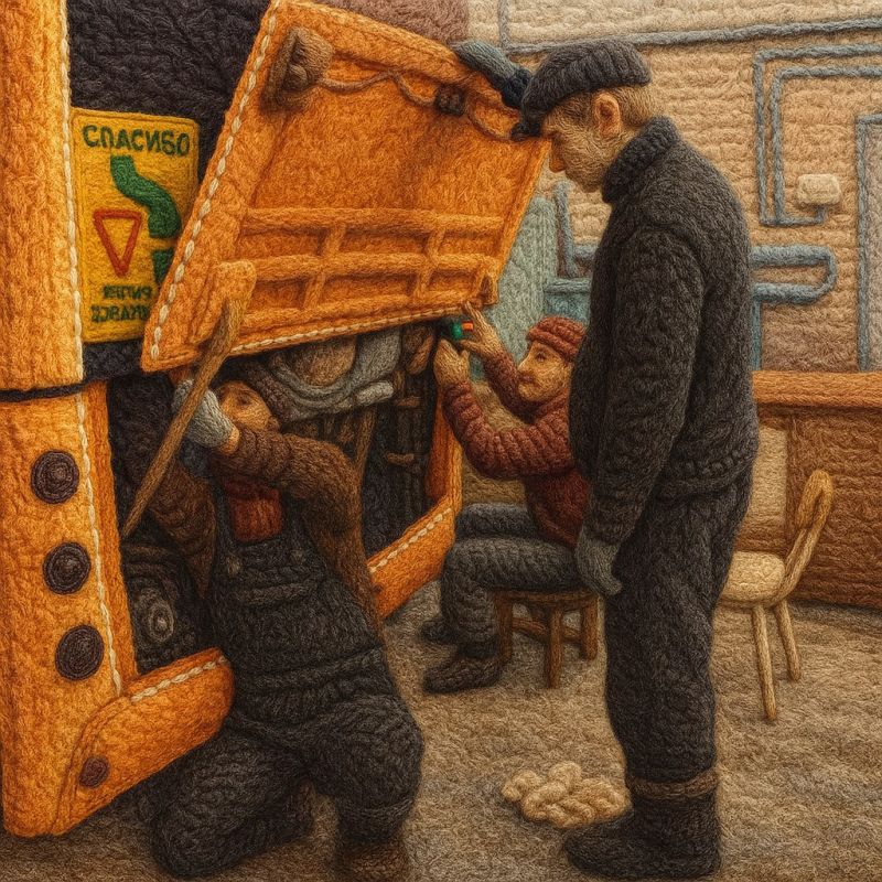 Мы тоже «повязали»! Встречайте ГорТранс в уютном нейросетевом свитере Мы тоже «повязали»! Встречайте ГорТранс в уютном нейросетевом свитере