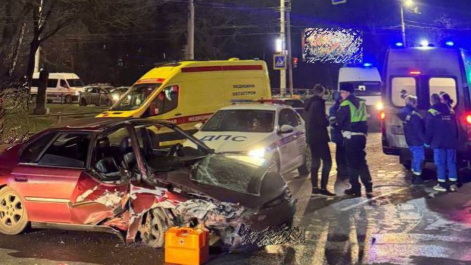 В Калининграде поздно вечером произошла серьёзная авария