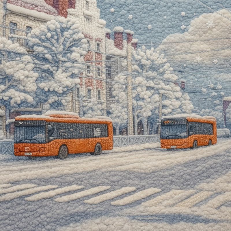 Мы тоже «повязали»! Встречайте ГорТранс в уютном нейросетевом свитере Мы тоже «повязали»! Встречайте ГорТранс в уютном нейросетевом свитере