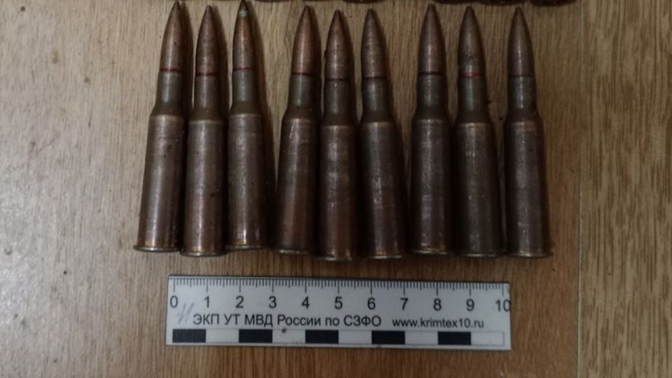 Сотрудниками калининградской транспортной полиции выявлен факт незаконного хранения боеприпасов