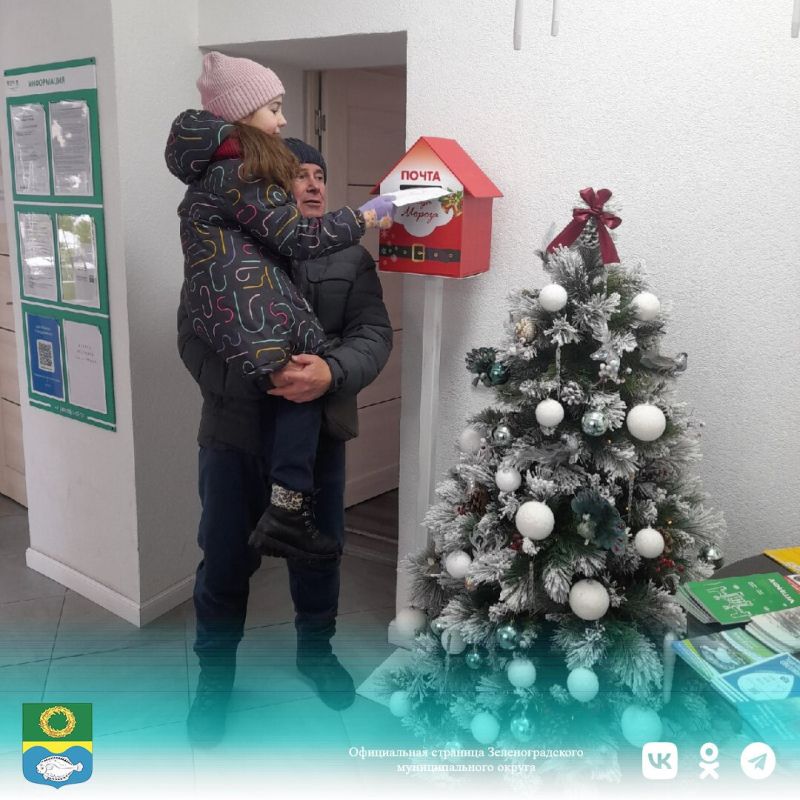 В Зеленоградском информационно-туристическом центре заработала волшебная почта