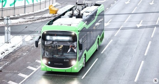 В Калининграде на улице Согласия троллейбусы перестали заезжать на конечную остановку