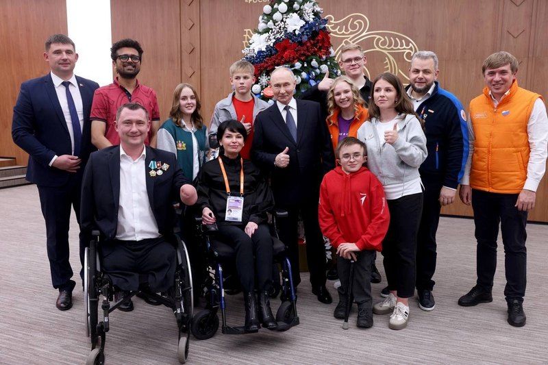 Евангелист туризма инвалидов из Калининграда сфотографировалась с Путиным