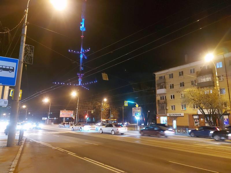 Назван период праздничной подсветки на телебашне Калининграда