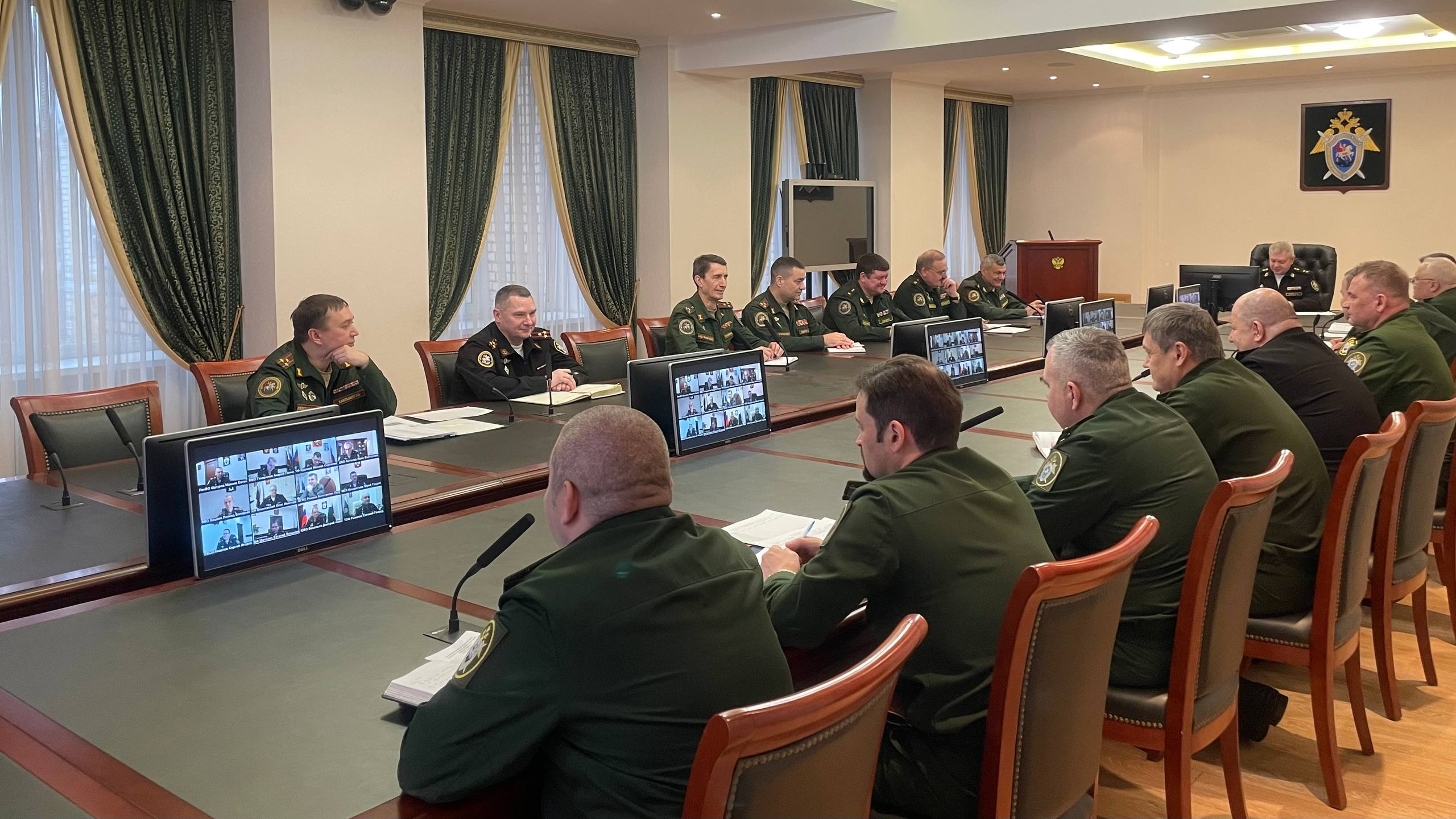 Заместитель Председателя СК России – руководитель ГВСУ поздравил офицеров с присвоением воинских званий высших офицеров Заместитель Председателя СК России – руководитель ГВСУ поздравил офицеров с присвоением воинских званий высших офицеров