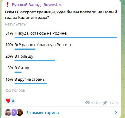 Если ЕС откроет границу, каждый пятый из Калининграда рванёт в Польшу Если ЕС откроет границу, каждый пятый из Калининграда рванёт в Польшу