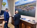 Прокурор Калининградской области Максим Попов с рабочим визитом посетил Прибалтийский судостроительный завод «Янтарь»