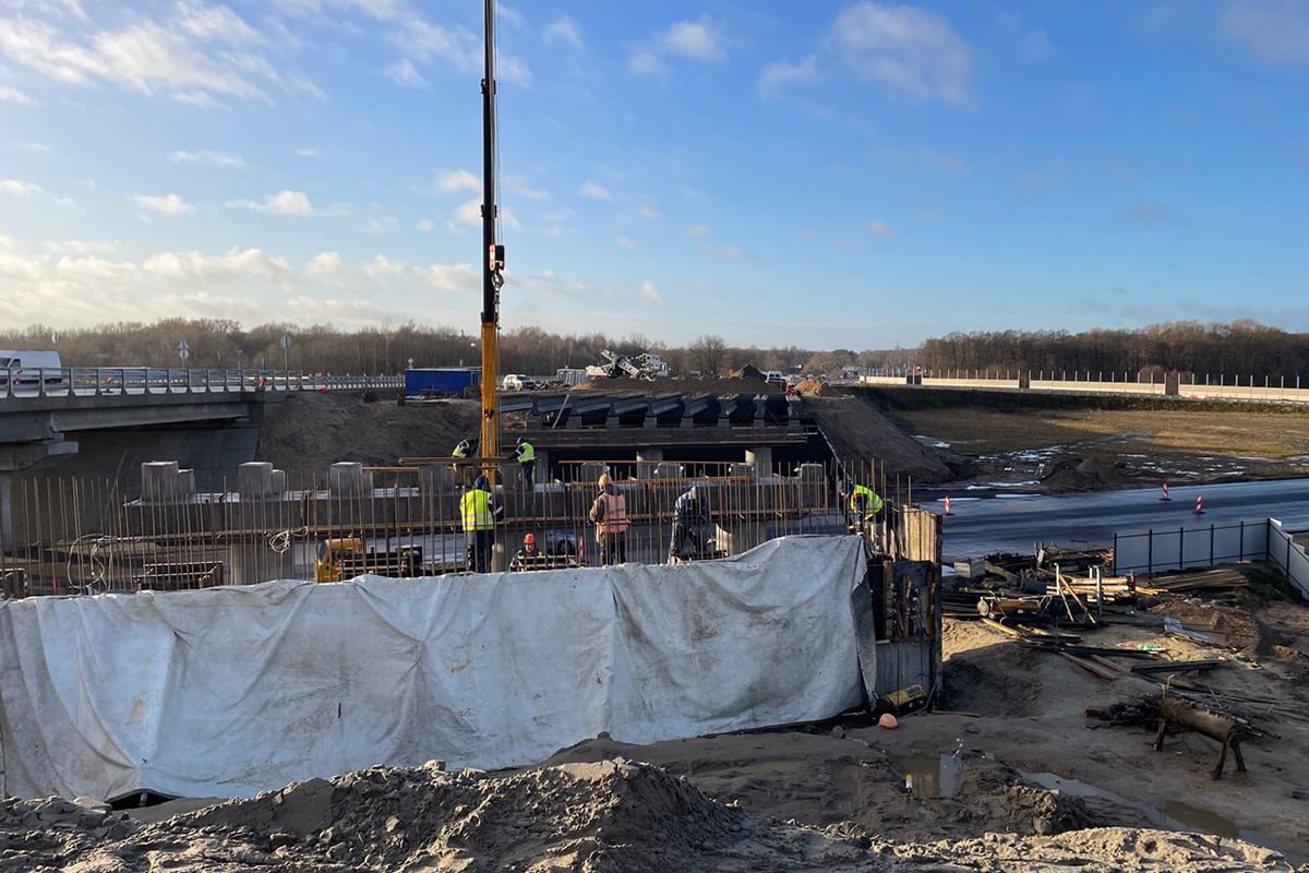 Техническую готовность Северного обхода в конце проспекта Победы в Калининграде оценили в 55% Техническую готовность Северного обхода в конце проспекта Победы в Калининграде оценили в 55%