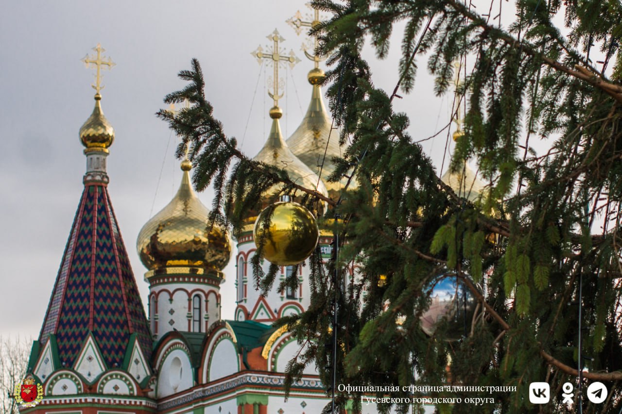 В Гусеве зажгут огни на главной городской Елке