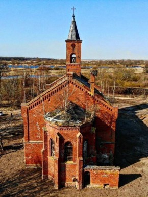 Какая красота!. Строительство кирхи Гросс Кришцанена началось в 1889 году