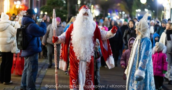 В Зеленоградске в новогоднюю ночь машины не будут пускать в центр города
