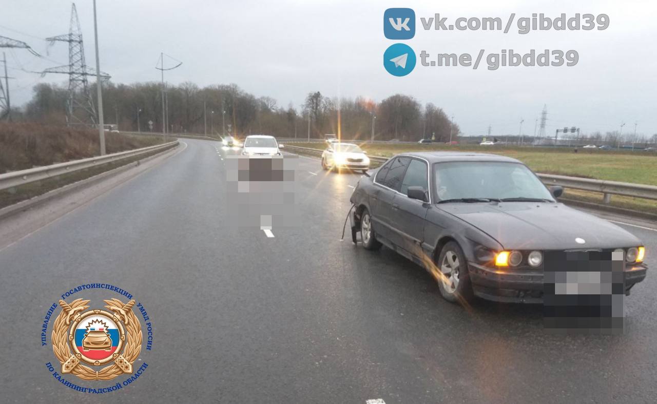 В Гурьевском районе в ДТП пострадал водитель