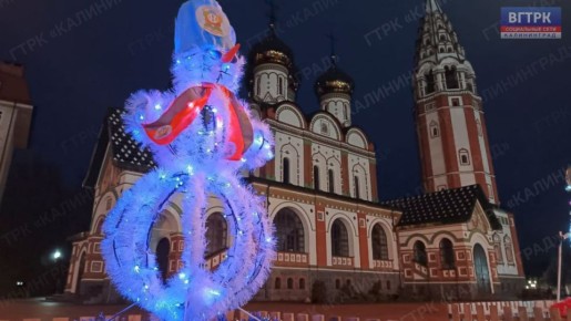 Снеговики не из снега в Гусеве