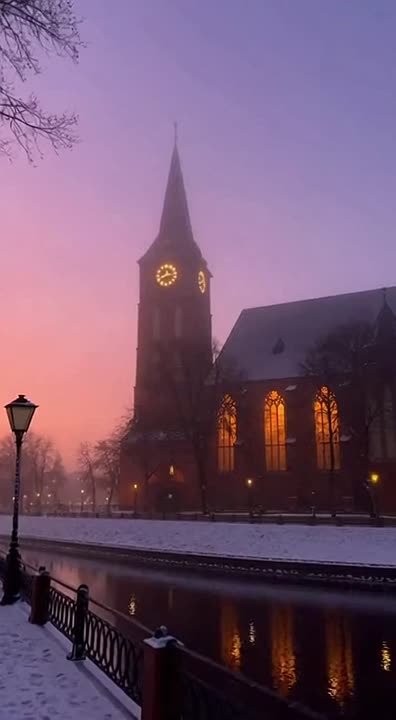 Густой туман окутает Калининградскую область