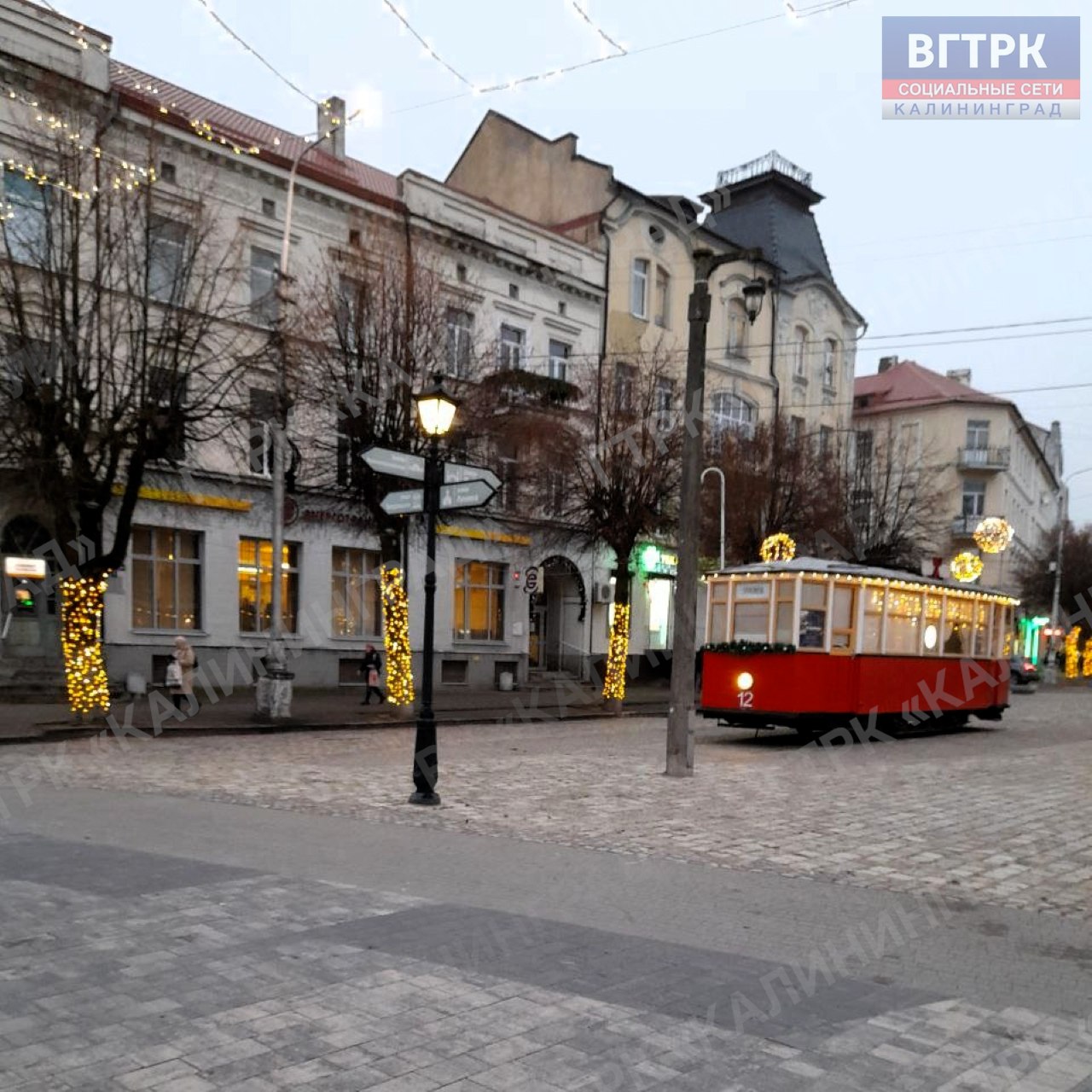 Новогоднее украшение Советска Новогоднее украшение Советска