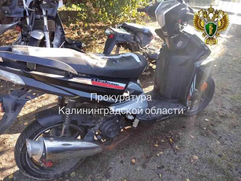 В Светлом у 47-летнего мужчины забрали скутер за пьянство