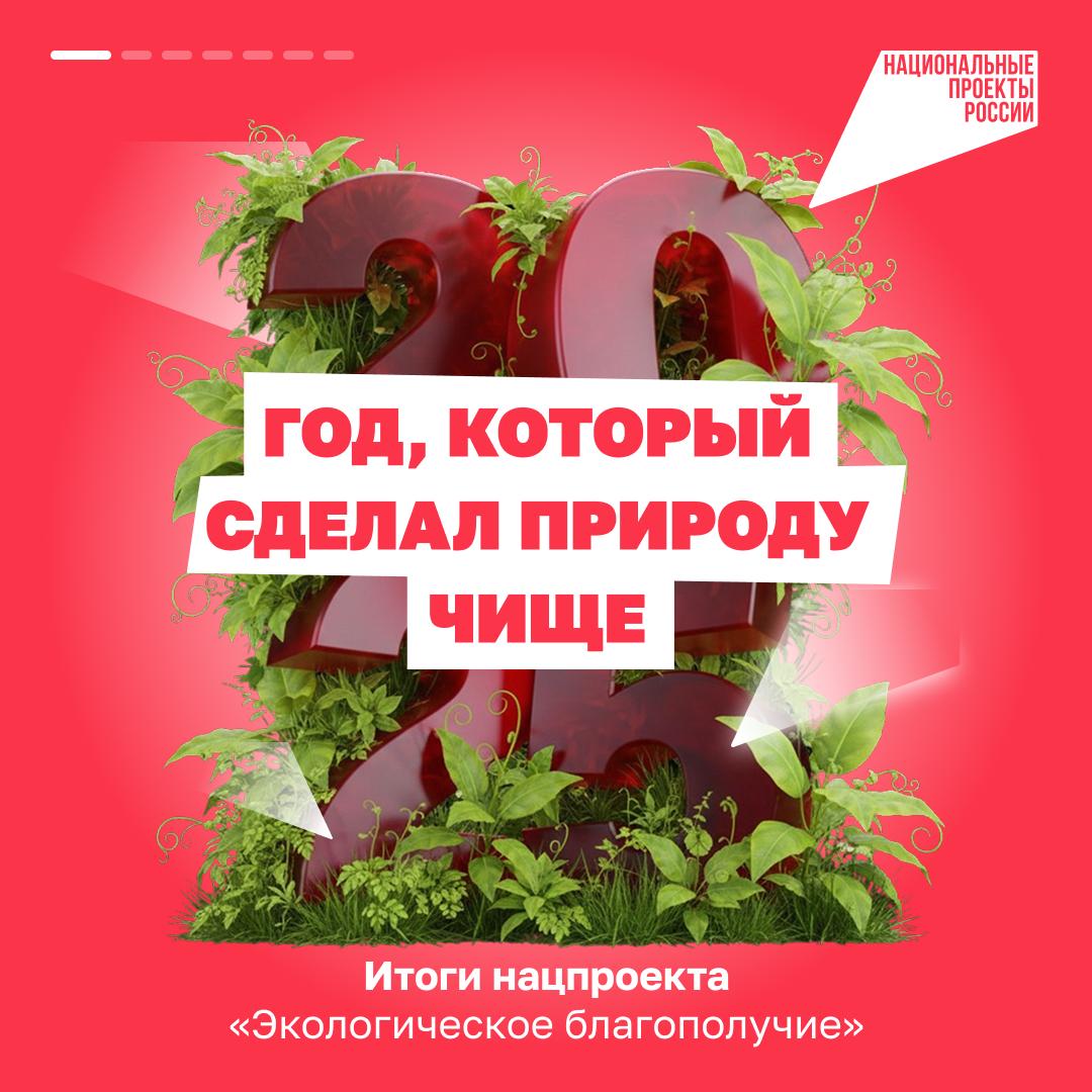 С заботой об экологии. В 2025 году по решению Президента стартовал национальный проект «Экологическое благополучие»