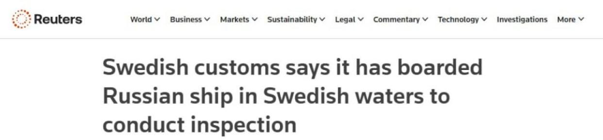 ������ ��������� ���������� ����� � ���������� ����, �������� Reuters �� ������� �� ������������